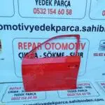 Skoda fabia sol ön kapı kırmızı orijinal çıkma  2015-21