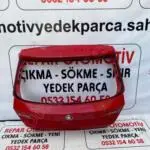 Skoda fabia bagaj kapağı kırmızı göçüklük 2014-2021 uyumlu