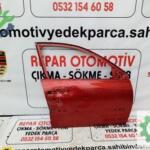Renault megane 2 sağ ön kapı kırmızı orijinal çıkma 2004-2012