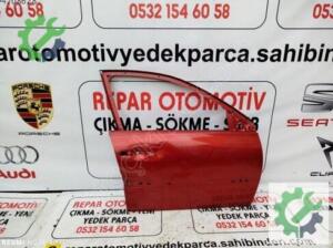 Renault megane 2 sağ ön kapı kırmızı orijinal çıkma 2004-2012