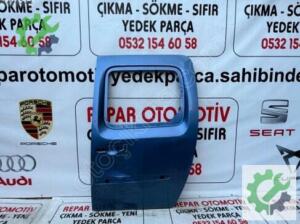Renault kangoo sol arka kapı mavi 2013-20