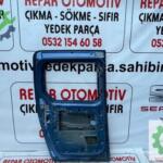 Renault kangoo sol arka kapı mavi 2013-20