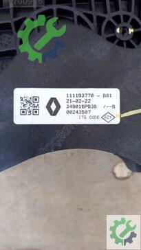 Renault Taliant Vites Kolu 349016PB3B çıkma parça