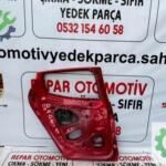 Renault clio 5 sol arka kapı kırmızı orijinal çıkma 2019-25