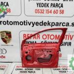 Renault clio 5 sağ ön kapı kırmızı orijinal çıkma 2019-25