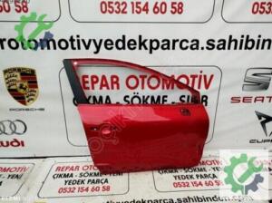 Renault clio 4 sağ ön kapı kırmızı orijinal çıkma 2013-19