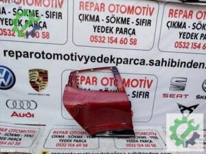 Renault clio 4 sağ arka kapı kırmızı orijinal çıkma 2013-18