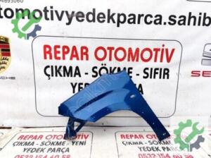 Peugeot Rifter sol ön çamurluk mavi orijinal çıkma