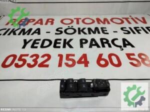 Megane 4-IV Cam Açma Düğme Paneli Katlanır Ayna Özellikli