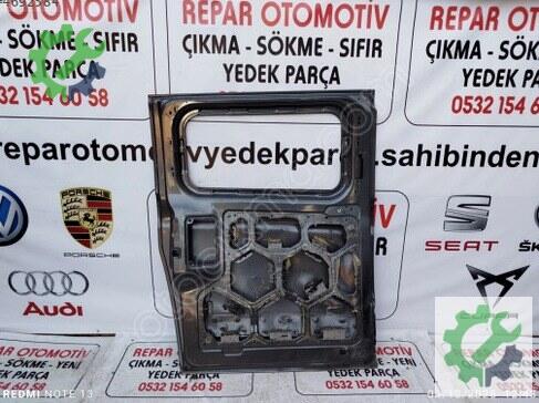 Ford Transit Custom Sol Sürgülü Kapı çıkma parça