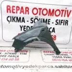 Dacia sandero jogger sol ön çamurluk yeşil boyasız düzelir 21-25
