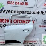 Dacia sandero 3 sol arka kapı beyaz orijinal çıkma 2021-25
