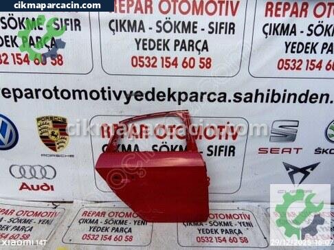 Audi A3 Sağ Arka Kapı çıkma parça