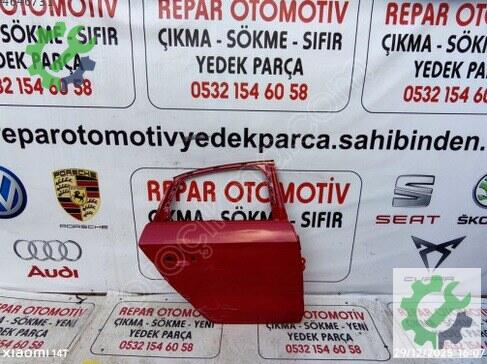 Audi A3 Sağ Arka Kapı çıkma parça