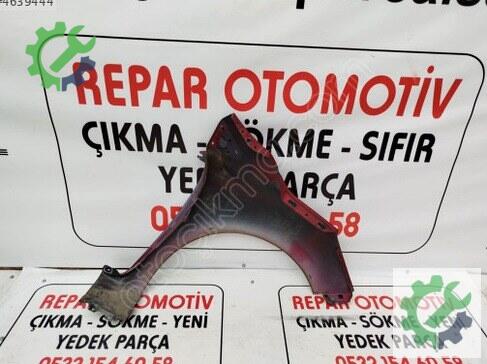 Renault Clio Sağ Ön Çamurluk 2013-19 çıkma parça