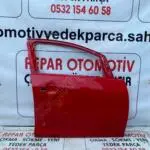 Opel Astra j sağ ön kapı kırımızı orijinal çıkma 2010-20
