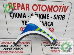 Nissan qashqai j12 sağ ön çamurluk hatasız gri renk beyaz kaplama