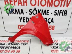 Kia picanto sağ ön çamurluk kırmızı orijinal çıkma 2011-2017
