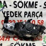 Egea sağ far halojen orijinal çıkma beyaz kaş