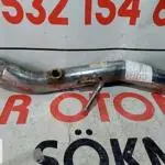 Egzoz hattı üzerindeki egr klapesi egzoz gazı klapes hattı