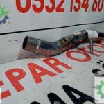 Egzoz hattı üzerindeki egr klapesi egzoz gazı klapes hattı