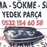 Volkswagen Golf7 13/17 Far Sağ Xenon 5G1941032 orijinal çıkma