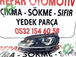Volkswagen golf 7 sol far xenon 5G0941607 orjinal çıkma