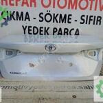 Toyota Corolla arka bagaj kapağı orijinal çıkma