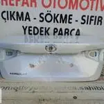 Toyota Corolla arka bagaj kapağı orijinal çıkma