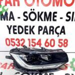 VW t-cross sağ ön far led 2Gm941036B orjinal çıkma
