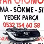 VW t-cross sağ ön far led 2Gm941036B orjinal çıkma