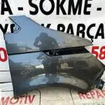 Volkswagen transporter sağ ön Çamurluk 19-24 füme renk orjinal