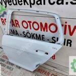 Volkswagen Golf 7 sol arka kapı 12-20 beyaz orjinal çıkma