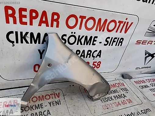 Skoda Fabia Sağ Ön Çamurluk 2007-14 çıkma parça