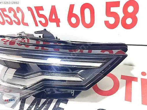 Audi A6 Sağ Ön Far çıkma parça