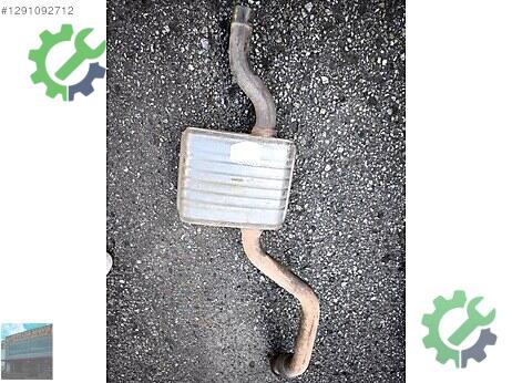 Audi A4 Orta Susturucu 8W0253211F çıkma parça