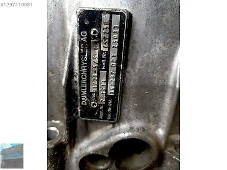 Mercedes-Benz Şanzıman Komple çıkma parça