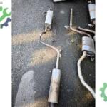 Çıkma Orijinal Egzoz Skoda Scala KOMPLE-2Q0253