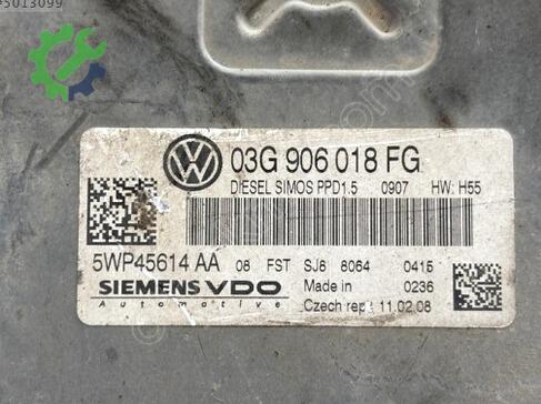 2005 Volkswagen Passat Motor Beyni Çıkma Parça Erzurum