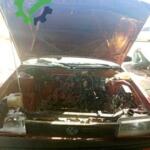 Toyota Corolla motor kaputu