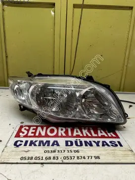 Toyota Corolla Sağ Ön Far 81170-12A60 çıkma parça