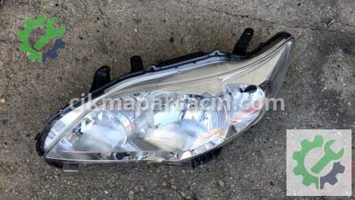 Toyota Corolla Sol Ön Far 2010-2012 çıkma parça