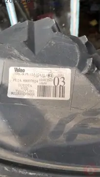 Toyota Yaris Sol Ön Far 2003-2005 çıkma parça