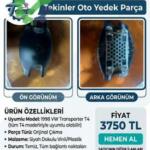 Transporter t4 1998 direksiyon korna göbeği