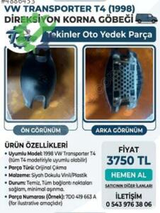 Transporter t4 1998 direksiyon korna göbeği