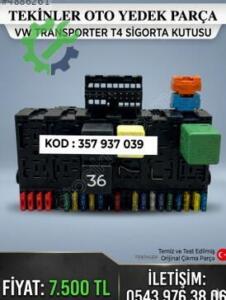 Transporter t4 çıkma sigorta tablası