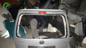 VW CADDY ÇIKMA ORJİNAL BAGAJ KAPAĞI GRİ RENK