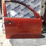 SKODA FABİA 2001-2009 MODEL BORDO-KIRIMIZI RENKTE HATASIZ ORJİNAL SAĞ ÖN KAPI