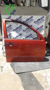 SKODA FABİA 2001-2009 MODEL BORDO-KIRIMIZI RENKTE HATASIZ ORJİNAL SAĞ ÖN KAPI