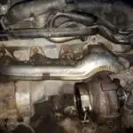 Volkswagen Touareg Egzoz Manifoldu Çıkma Parça İstanbul